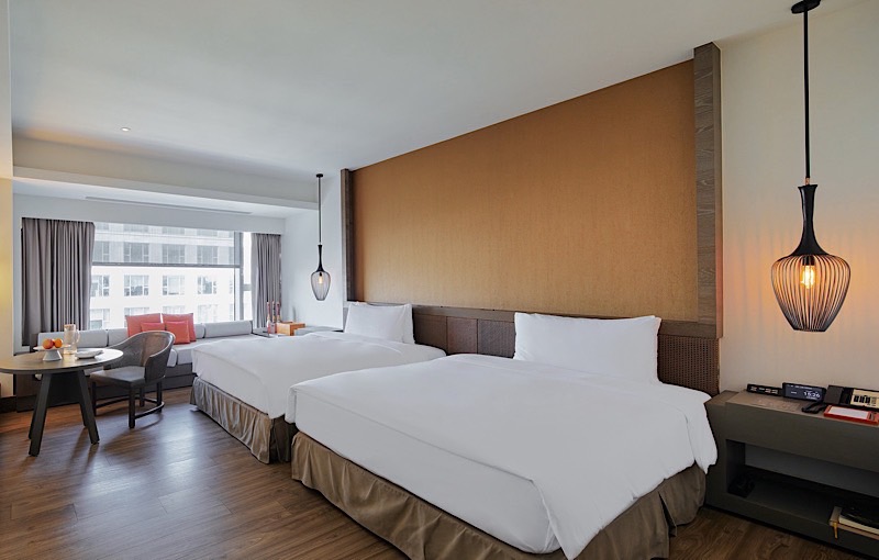 眠豆腐行政海東家庭客房(二中床)