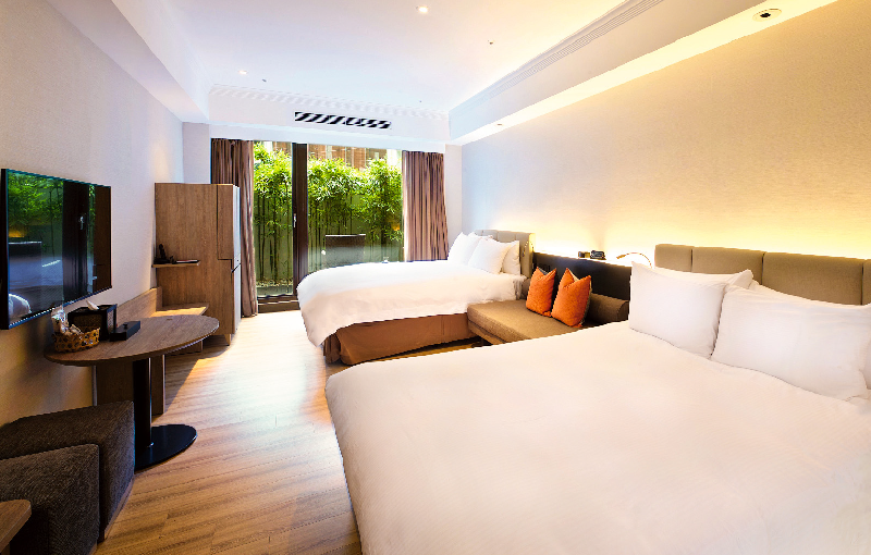 山嵐家庭房 (二中床) – 寵物房	