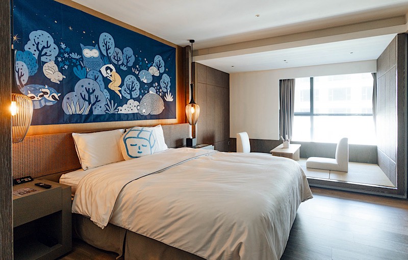 眠豆腐行政小西門和洋套房(一大床)